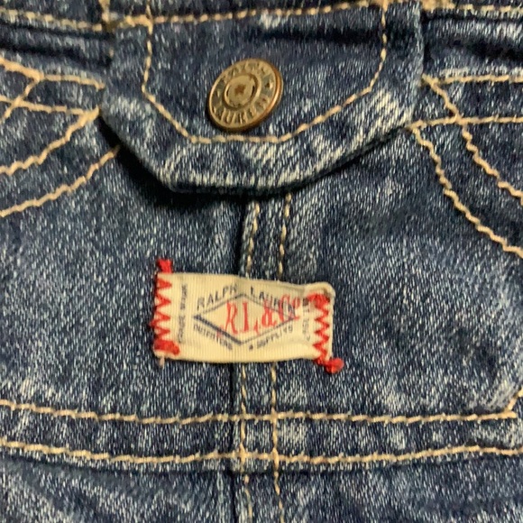 RL Baby overall skirt with ruffle bottom - Picture 2 of 5